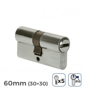 BOMBIN NIQUEL 60MM (30+30MM) LEVA LARGA 