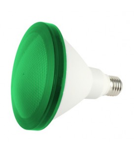 REFLECTORA LED PAR 38 18W VERDE E27