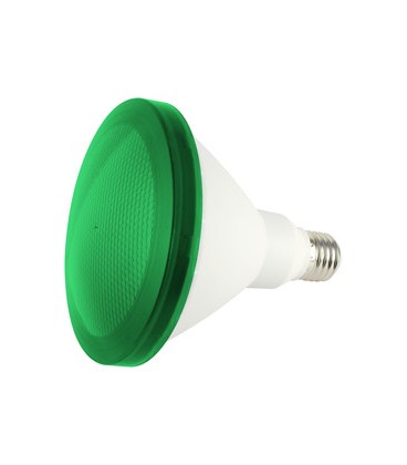 REFLECTORA LED PAR 38 18W VERDE E27