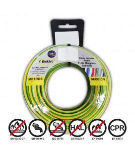 1,5MM CABLECILLO FLEXIBLE BICOLOR 15M