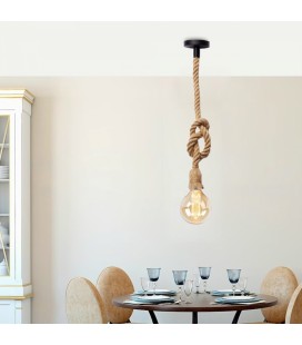 Lampara de Techo Rustico