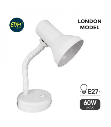 FLEXO DE SOBREMESA MODELO LONDON E27 60W