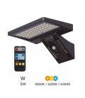 Aplique solar LED Ganda con sensor movim