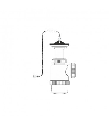 SIFON BOTELLA EXTENSIBLE V70 1" 1/2