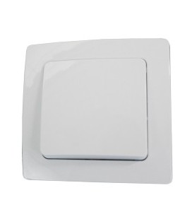 COMMUTADOR EMPOTRABLE BLANCO DH