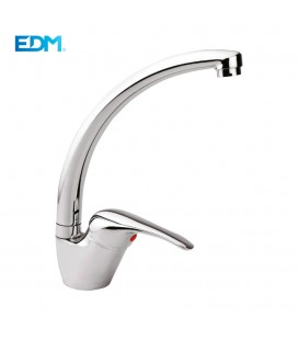 GRIFO MONOMANDO DE FREGADERA - CAÑO ALTO