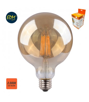 GLOBO G125 LED FILAM. SP VINTAGE 8W