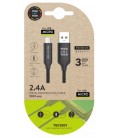 USB A Macho a Micro USB macho, 1m