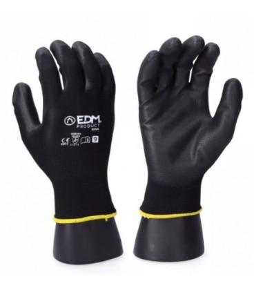 GUANTE POLIESTER CON PALMA POLIURETANO