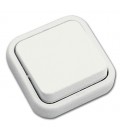 Conmutador superficie. Color Blanco Niev