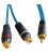 RCA MACHO a 2xRCA HEMBRA, 0.3m