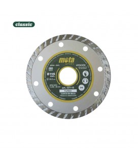 DISCO DIAMANTADO TURBO 115MM CLP18 ST115