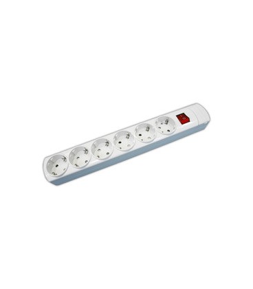 Base superf. 6 endolls schuko+int 