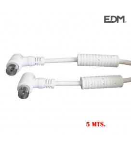 PROL. TV VIDEO ACOD CON FILTRO 9,5MM 5M