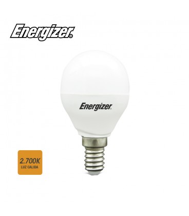 ESFERICA LED E14 5.9W CALIDA