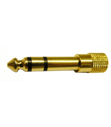 6.4mm ESTEREO MACHO - 3.5mm ESTEREO HEMB