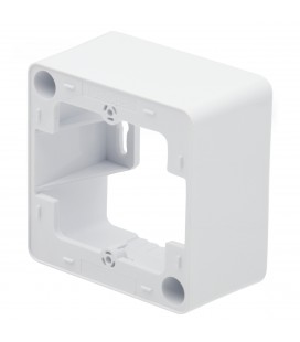 Caja de superficie 82x82x45mm modular bl