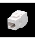 RJ45 UTP Keystone Cat.6 Blanco