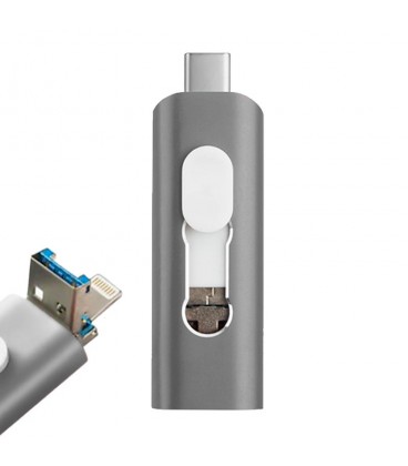 Pen Drive USB x64 GB COOL (3 en 1)