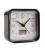 RELOJ ANALOGICO ALARMA 82x82x38 NEGRO