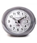 DESPERTADOR LUZ LED Y SNOOZE GRIS