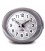 DESPERTADOR LUZ LED Y SNOOZE GRIS