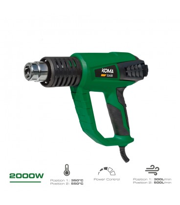 DECAPADOR ELECTRICO 2000W 26,5x20,6cm