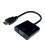 Adaptador HDMI macho-VGA hembra. FULL HD