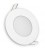8W FRIA ARO LED FIJO IP65 REDONDO BLANCO