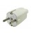 Clavija PVC toma tierra BL