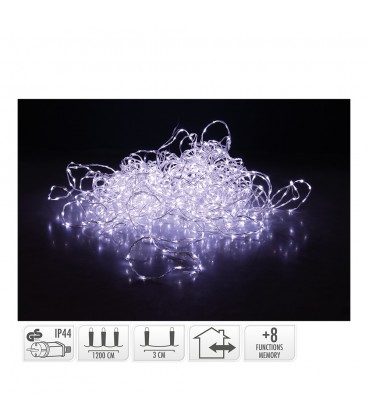 GUIRNALDA SOFT WIRE 400 LEDS 3m BLANCO F