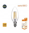 VELA LED FILAM. CLARA 4W E14 CALIDA