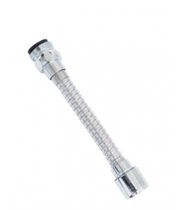 ATOMIZADOR FLEXIBLE LATON CROMADO