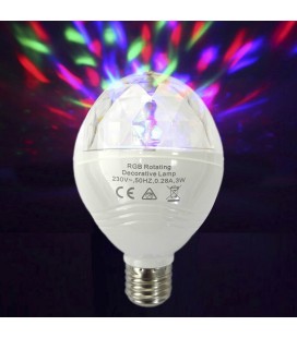 BOMB. LED DISCO 3W MULTICOLOR