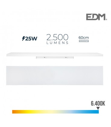 25W 6400K 60CM REGLETA LED
