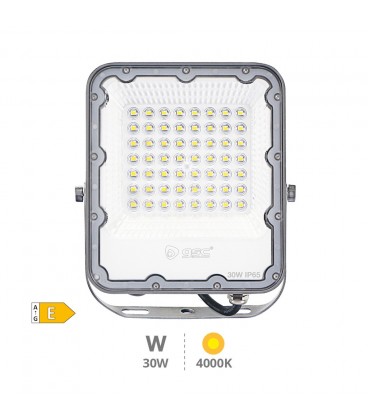 Proyector aluminio LED 30W 4000K IP65 Gr