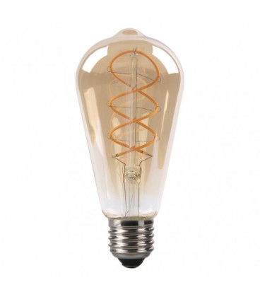 BOMBILLA FILAMEN.TRENZADO 4W E27 2200K