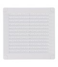 REJILLA VENTILACIÓN ABS BL 150x150x7mm