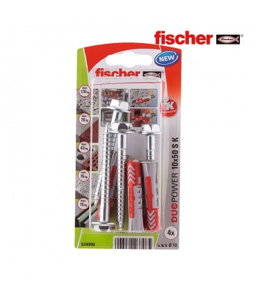 BLISTER 10X50 4 TACOS + TORNILLOS DUOPOW