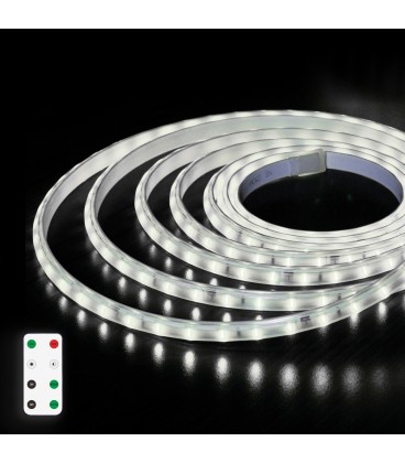 Kit 10M tira LED solar 0.2W/M 6500K