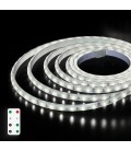 Kit 10M tira LED solar 0.2W/M 6500K