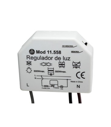 Regulador de intensidad lumínica.