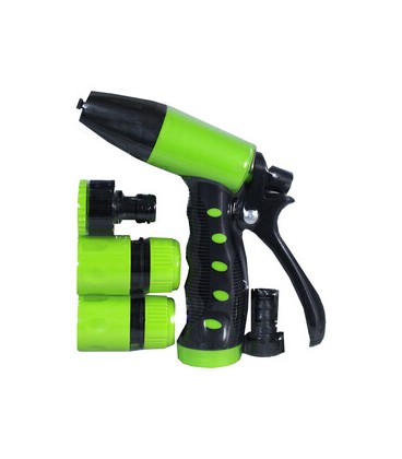 Pistola de riego+4accesorios ABS/TPR