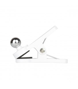 Clip sujeción para aplique BLANCO
