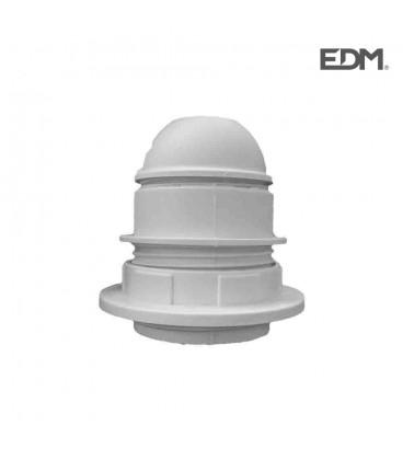 PORTALAMPARAS SEMIROSCADO BLANCO E-27+ A