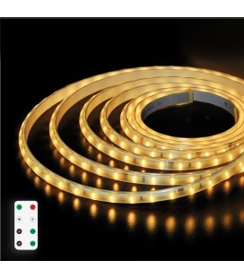 Kit 10M tira LED solar 0.2W/M 2700K