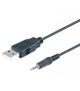 CONEXIÓN USB-A 2.0 MACHO A JACK 3,5MM M