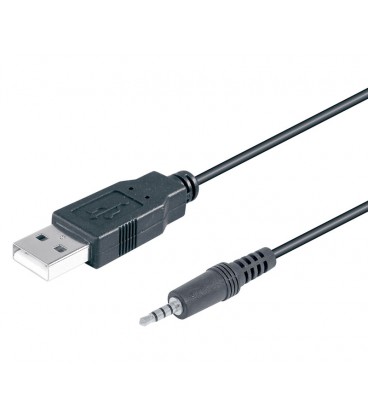 CONEXIÓN USB-A 2.0 MACHO A JACK 3,5MM M