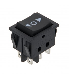 PULSADOR 6P.(ON)-OFF-(ON), 125V. 10A