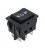 PULSADOR 6P.(ON)-OFF-(ON), 125V. 10A
